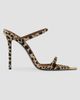 Giuseppe Zanotti Women's Intrigo 105MM Crystal-Embellished Calf Hair Sandals - 7