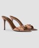 Giuseppe Zanotti Women's Intrigo 90MM Silk Stiletto Mules - 4