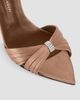 Giuseppe Zanotti Women's Intrigo 90MM Silk Stiletto Mules - 6