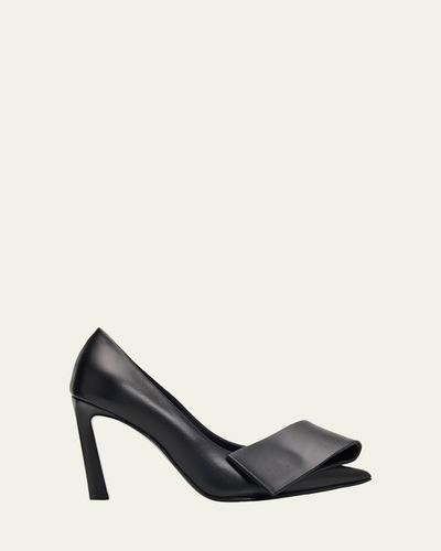 Givenchy 95mm Twist Leather Pumps