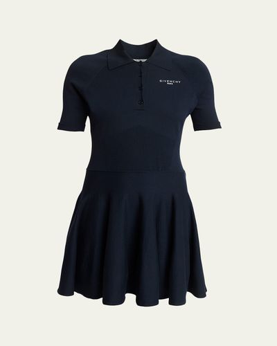 Givenchy A-Line Short Polo Dress