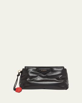 Givenchy Antigona Slouchy Clutch Bag in Leather
