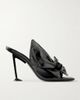 GIVENCHY Boudoir bow-detailed leather mules - 1
