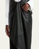 Givenchy Draped Leather Maxi Skirt - 5