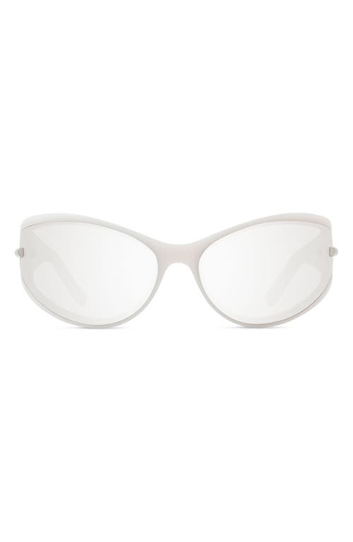 Givenchy Givenchy 75mm Oversize Oval Sunglasses