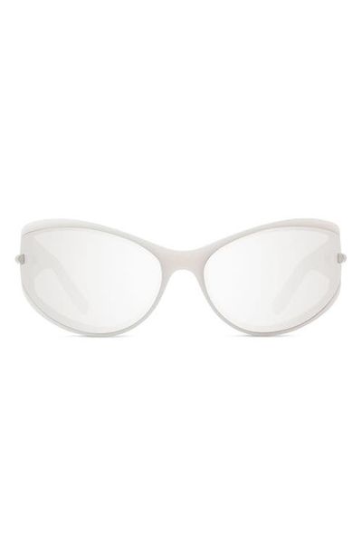 Givenchy Givenchy 75mm Oversize Oval Sunglasses