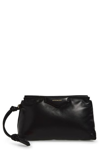 Givenchy Givenchy Antigona Bomber Leather Pouch