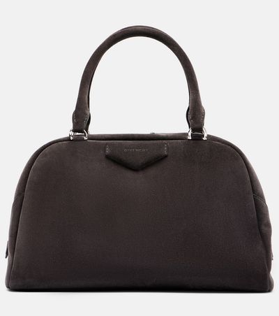 Givenchy Givenchy Antigona East-West Medium suede tote bag