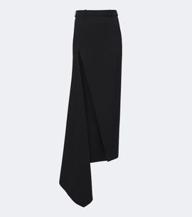 Givenchy Givenchy Asymmetric wool midi skirt