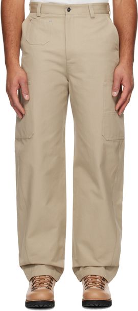 Givenchy Givenchy Beige Cotton Cargo Pants