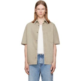 Givenchy Givenchy Beige Faded Denim Shirt