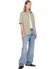 Givenchy Givenchy Beige Faded Denim Shirt - 4