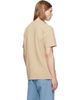 Givenchy Givenchy Beige 'Givenchy Paris' Cotton T-shirt - 3