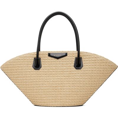 Givenchy Givenchy Beige Small Antigona Basket Tote