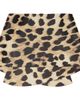 Givenchy Givenchy Black & Beige Leather Leopard Print Scarf - 2