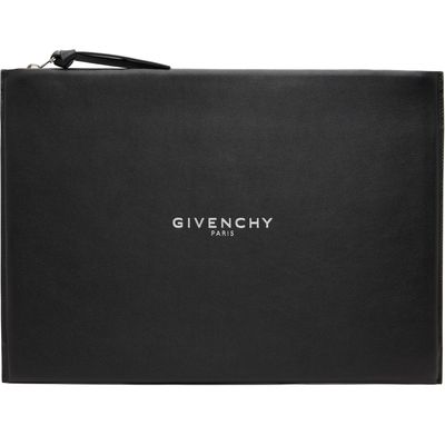 Givenchy Givenchy Black Antigona Stamped Large Pouch