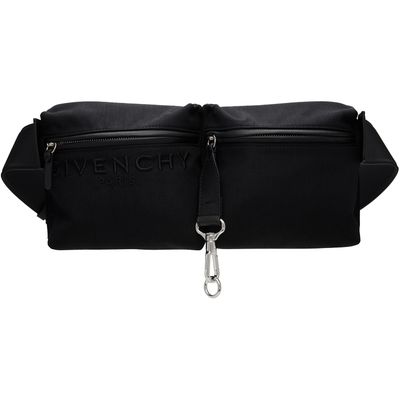 Givenchy Givenchy Black Cargo Canvas Belt Bag