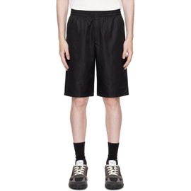 Givenchy Givenchy Black Elasticized Formal Shorts