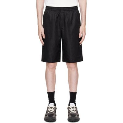 Givenchy Givenchy Black Elasticized Formal Shorts