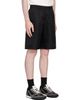 Givenchy Givenchy Black Elasticized Formal Shorts - 2