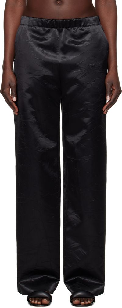 Givenchy Givenchy Black Fluid Trousers