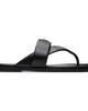 Givenchy Givenchy Black 'Givenchy Bay' Leather Thong Sandals - 1