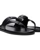 Givenchy Givenchy Black 'Givenchy Bay' Leather Thong Sandals - 4