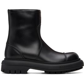 Givenchy Givenchy Black 'Givenchy Cargo' Biker Leather Boots