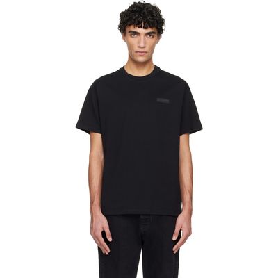 Givenchy Givenchy Black 'GIVENCHY Paris' Gros Grain T-shirt