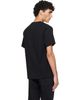 Givenchy Givenchy Black 'GIVENCHY Paris' Gros Grain T-shirt - 3