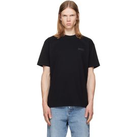 Givenchy Givenchy Black 'Givenchy Paris' Grosgrain T-shirt