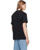 Givenchy Givenchy Black 'Givenchy Paris' Pompom Embroidery T-shirt - 3