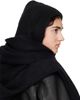 Givenchy Givenchy Black Hooded Alpaca Scarf - 3