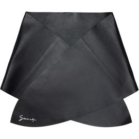Givenchy Givenchy Black Lamb Leather Scarf