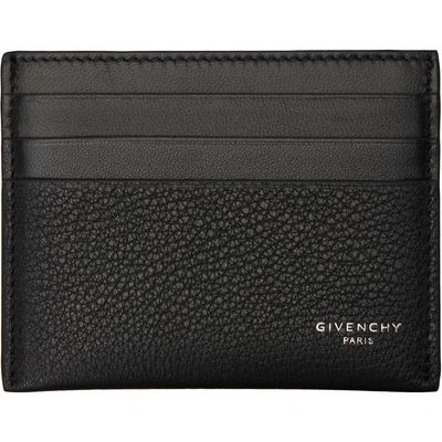 Givenchy Givenchy Black Leather Card Holder