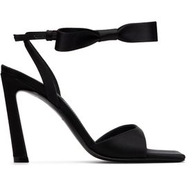 Givenchy Givenchy Black Naked Bow Heeled Sandals