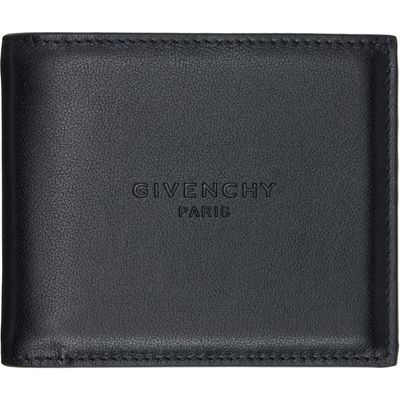 Givenchy Givenchy Black Padded Billfold Wallet