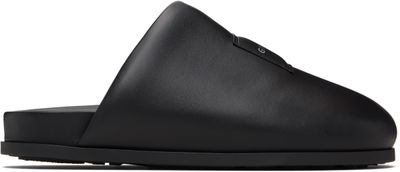 Givenchy Givenchy Black Puffy Nappa Leather Mule Loafers
