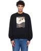 Givenchy Givenchy Black Regular Fit Sweatshirt - 1
