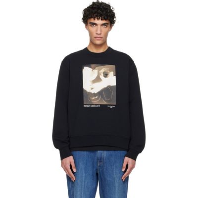 Givenchy Givenchy Black Regular Fit Sweatshirt