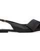 Givenchy Givenchy Black Twisted Ribbon Slingback Ballerina Flats - 1