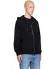 Givenchy Givenchy Black Zipped Photographic Negative Print Hoodie - 2