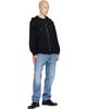 Givenchy Givenchy Black Zipped Photographic Negative Print Hoodie - 4