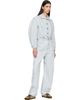 Givenchy Givenchy Blue Back-To-Front Cocoon Denim Jacket - 4