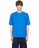 Givenchy Givenchy Blue Cotton 'Givenchy' Patch T-shirt - 1