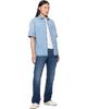 Givenchy Givenchy Blue Couture Seam Denim Shirt - 4