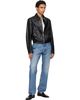 Givenchy Givenchy Blue Couture Seam Straight Fit Shadow Washed Jeans - 4