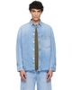 Givenchy Givenchy Blue Faded Denim Overshirt - 1