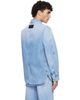 Givenchy Givenchy Blue Faded Denim Overshirt - 3