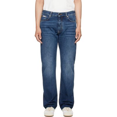 Givenchy Givenchy Blue Fringed Vintage Jeans